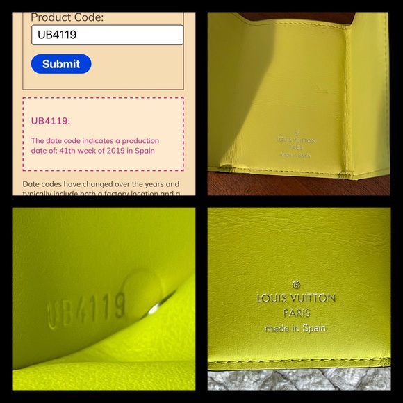 2019 Louis Vuitton Jaune Taigarama Discovery Mini Trifold Wallet - Picture 14 of 16